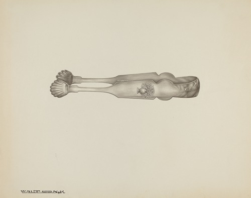 Silver Sugar Tongs