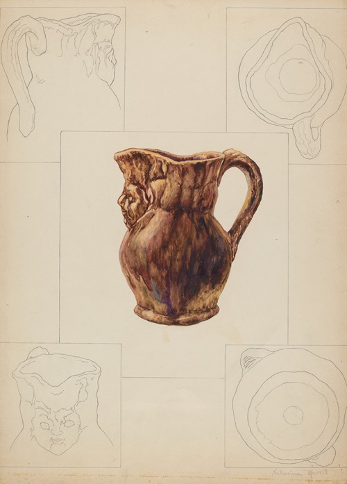 Toby Pottery Jug