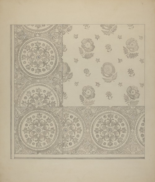 Linen Towel – Flower Design