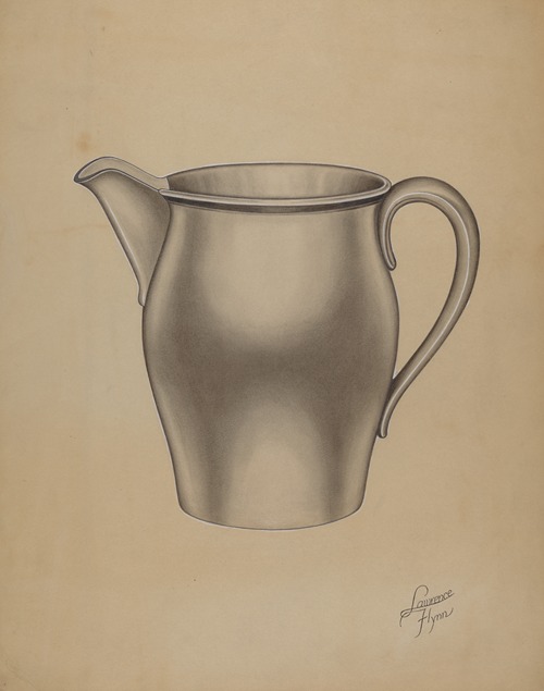Pewter Pitcher