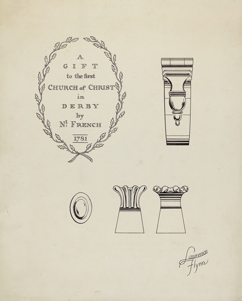 Silver Flagon – Detail