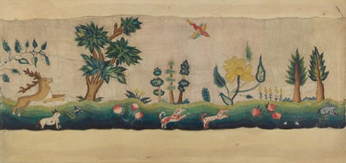 Embroidered Petticoat Border