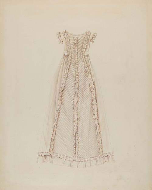 Infant’s Dress (Back View)
