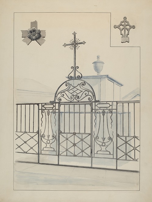 Iron Gate and Fence