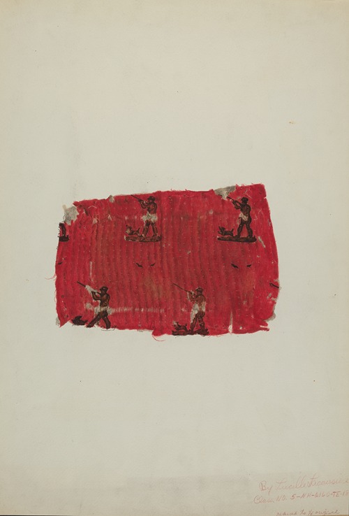 Textile – Piece of Old Quilted Cloth
