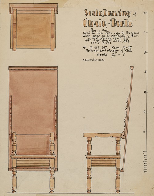 Chair-table