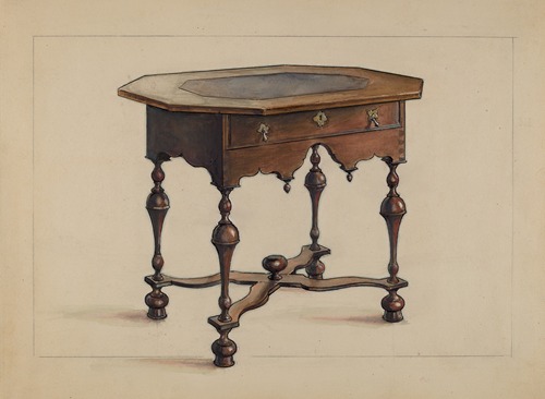 Slate-top Table