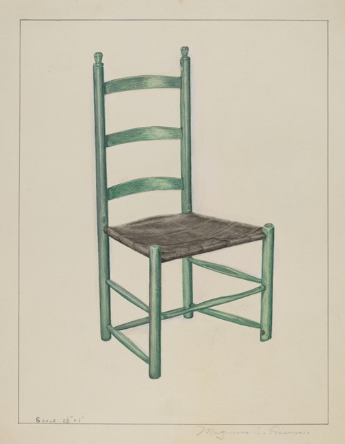Ladder Back Chair – Called Jolting Chair