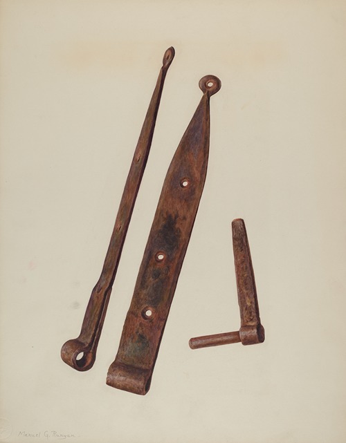 Hinges and Bolt
