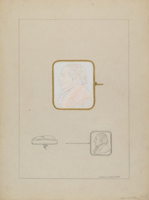 Cameo Brooch