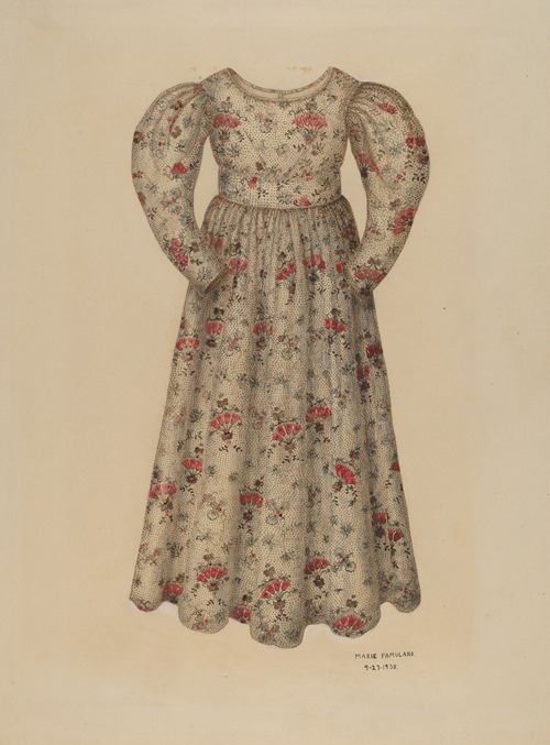 Girl’s Chintz Dress