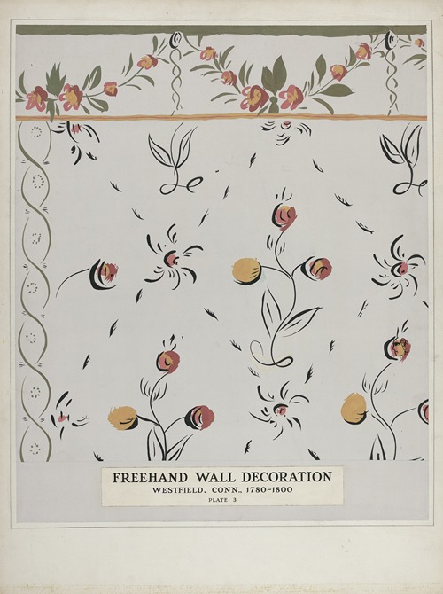 Hand Painted Wall (Detail)