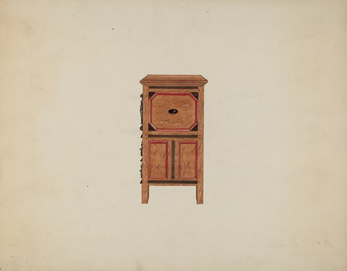Side View of Hartford Chest