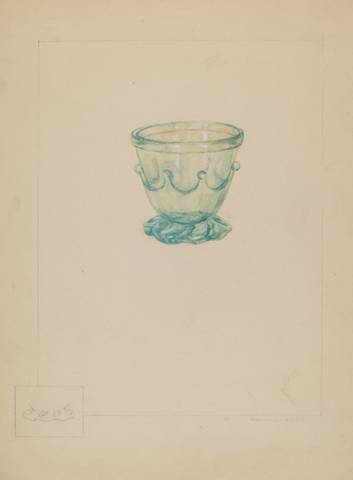 Glass Sugar Bowl