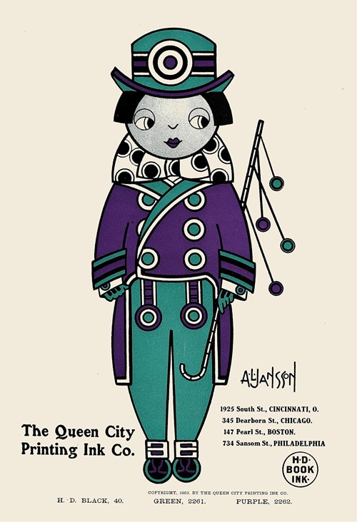 Queen City Ink, Ad. 01 (1890-1913)