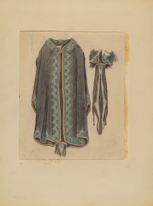Black Cotton Coat