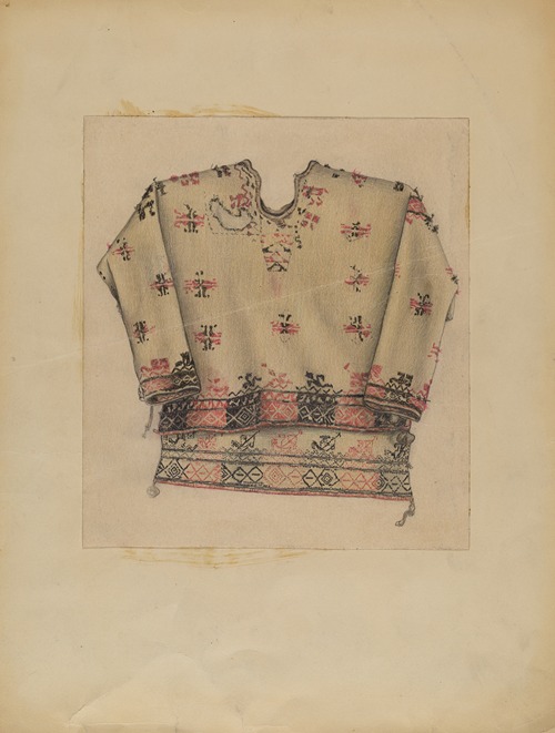 Embroidered Woman’s Dress