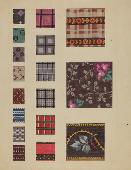 Printed Delaines