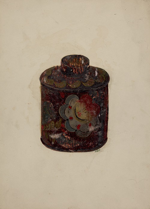 Toleware Canister