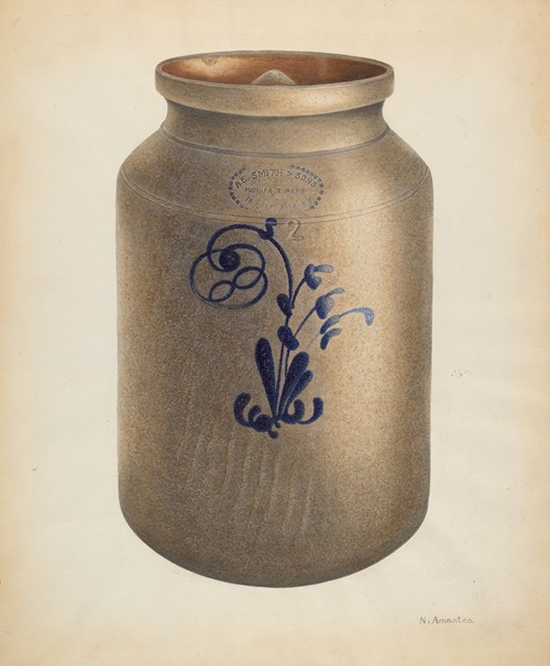 Pottery from the Index of American Design