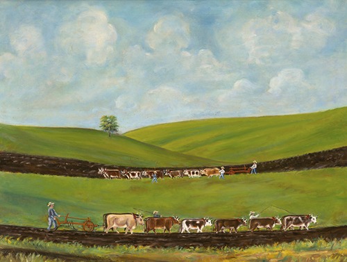 Breaking Ground, after Olof Krans