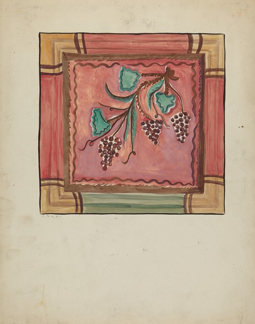 Panel from reredos, church of sanctuario at chimayo