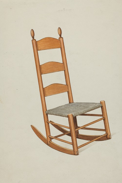 Shaker Child’s Rocker