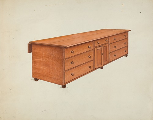 Shaker Tailor’s Work Bench