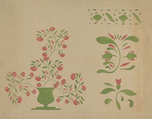 Stencil Wall Decoration