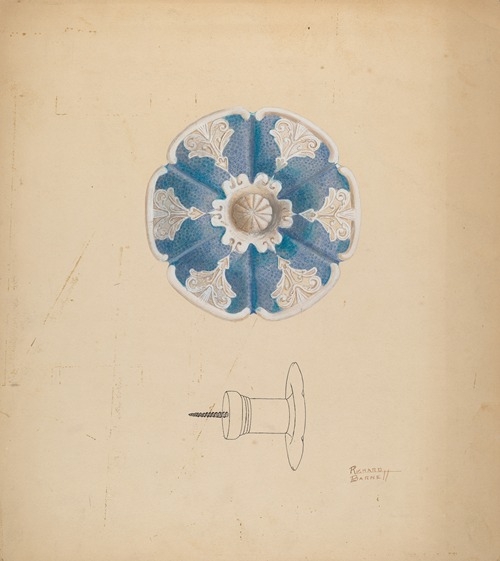 Parian Ware Tie Back