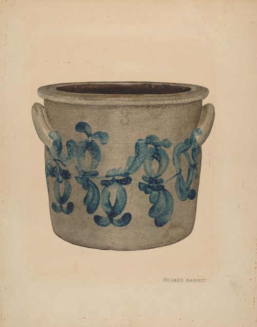 Stoneware Jar