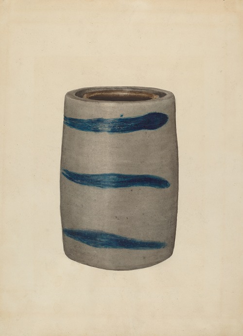 Stoneware Jar