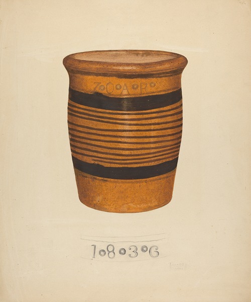 Zoar Flower Pot