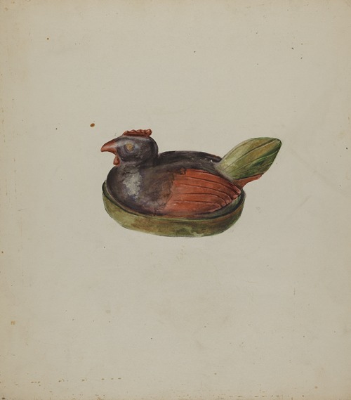 Pa. German Toy Hen