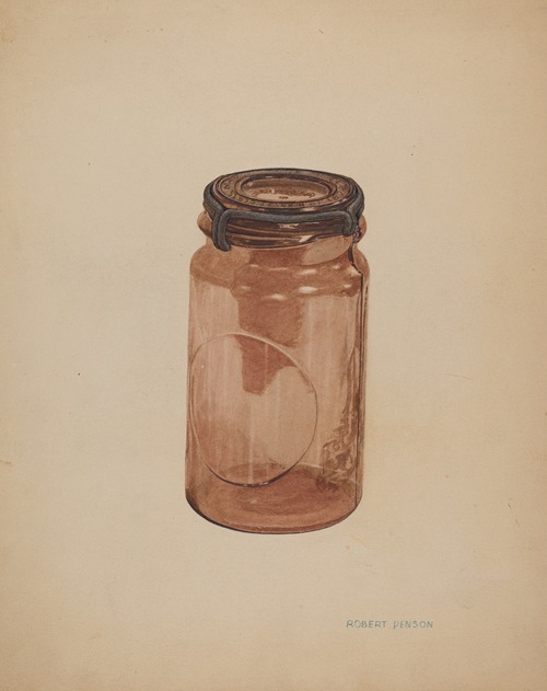Glass Fruit Jar