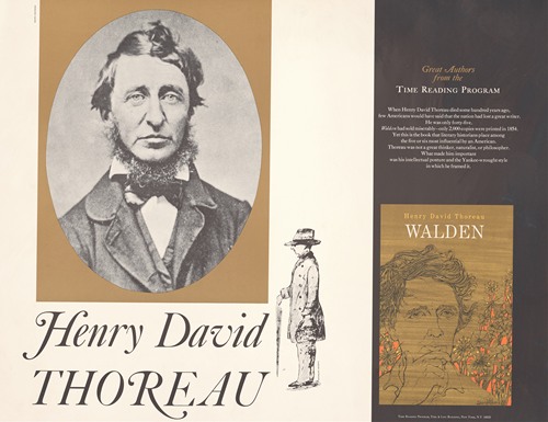 Henry David Thoreau, great authors from the Time Reading Program (1965)
