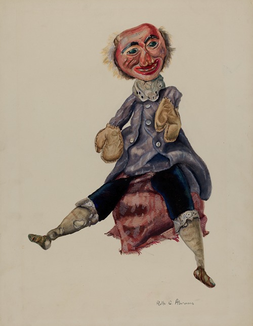 Punch Boxer with Blue Coat
