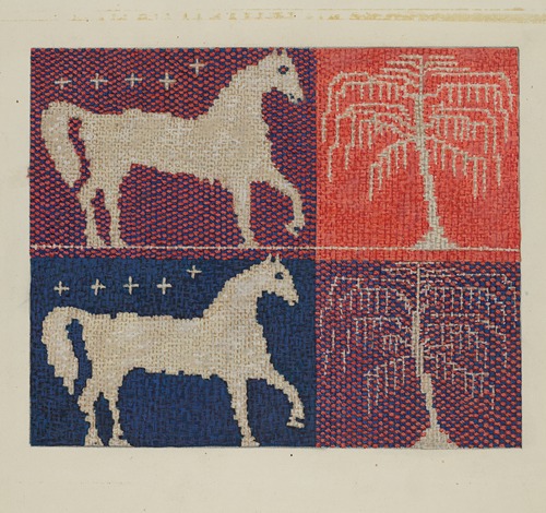 Coverlet Detail Farmer’s Fancy