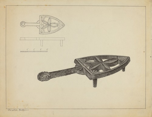 Flat Iron Holder