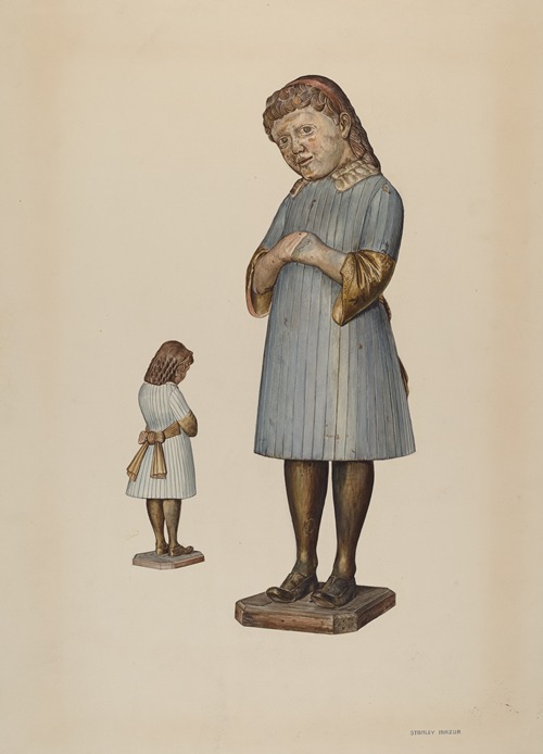 Little Fanny Carved Figure