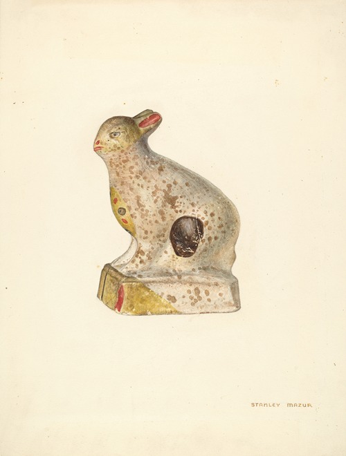 Chalkware Rabbit