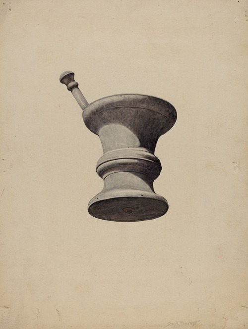 Mortar and Pestle Sign