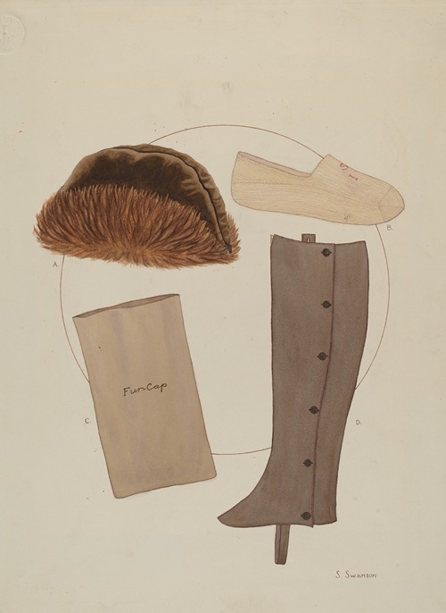 Costume Accessories – Worn by T. Jefferson