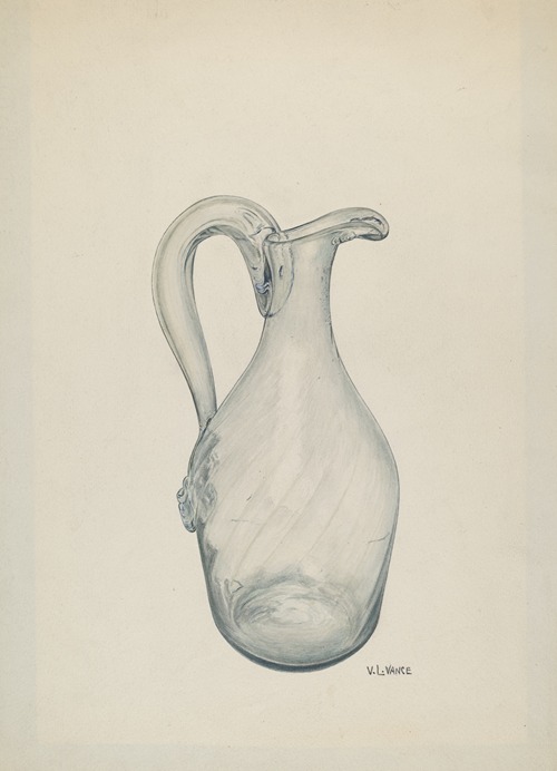 Clear Glass Cruet