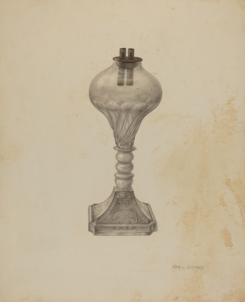 Whale Oil Lamp