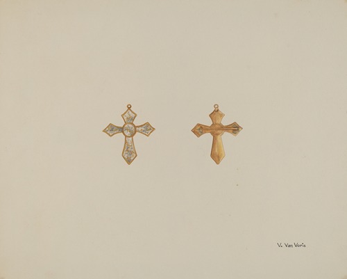 Cross-shaped Pin