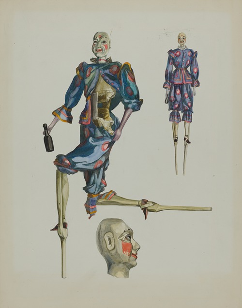 Drunken Clown Puppet