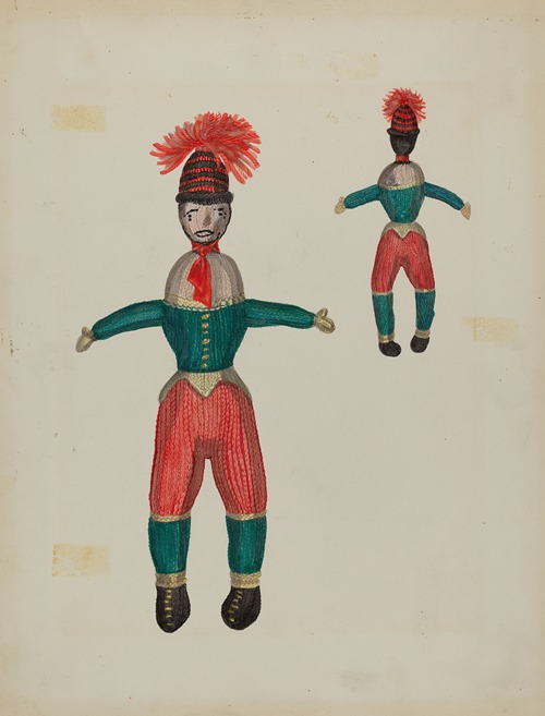 Knitted Doll Duke