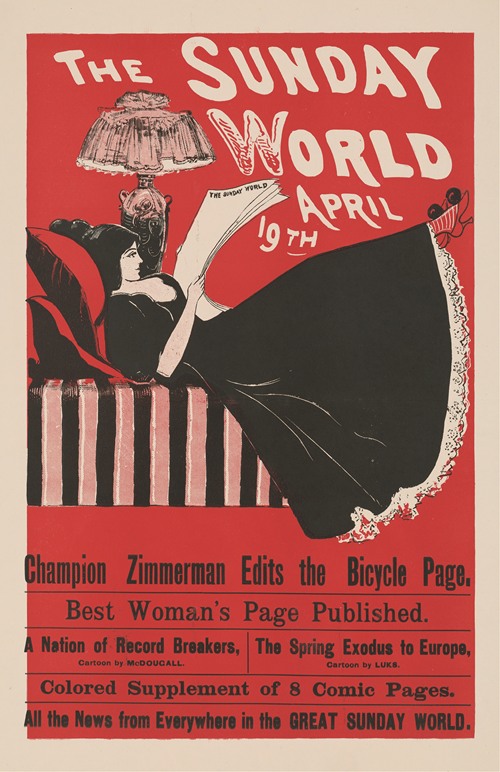 The New York Sunday World April 19th. (1896)