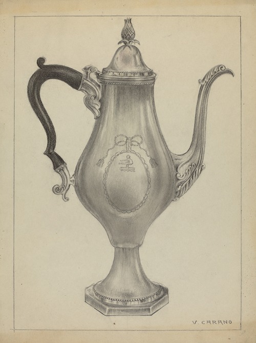 Silver Coffee Pot